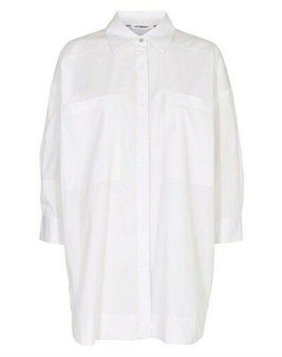 Cotton Crisp Pocket Skjorte 